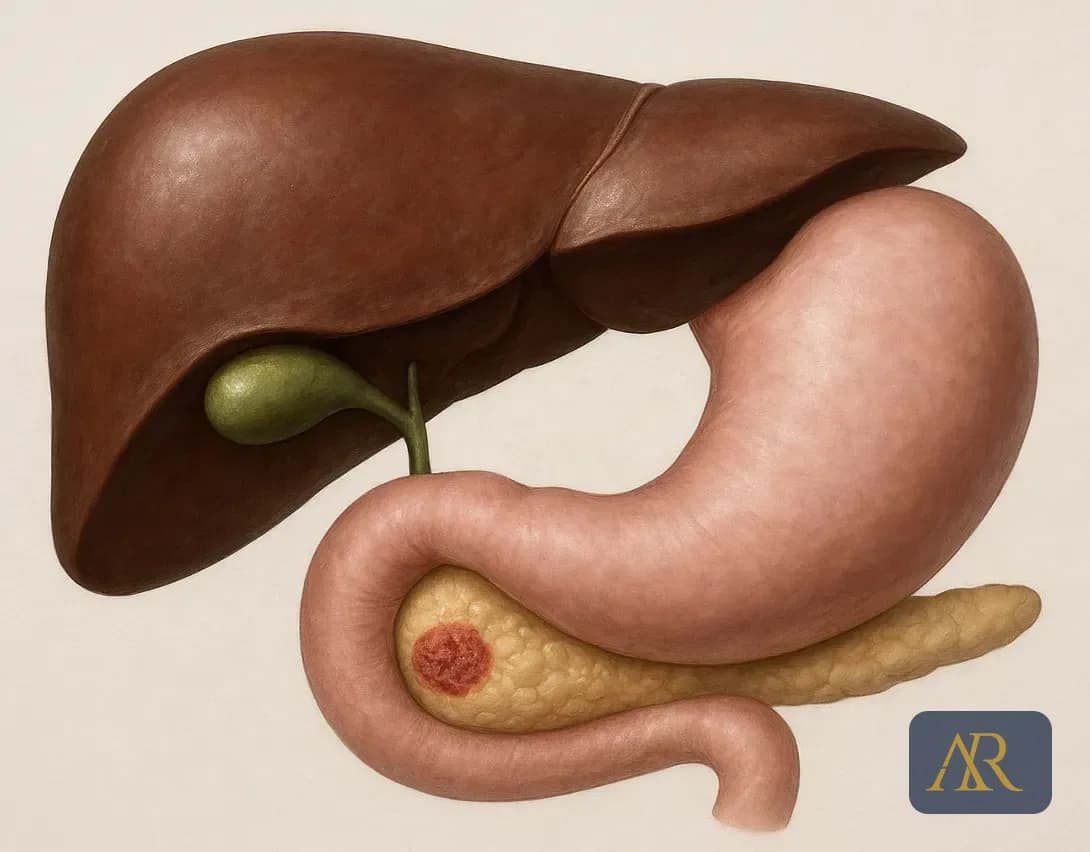 tumor na cabeça do pâncreas, a localização mais comum do câncer de pâncreas